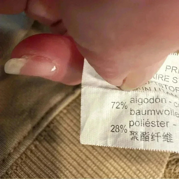 Zara Women's Cropped Pullover Crewneck Sweatshirt Taupe Size 8 - Picture 5 of 7